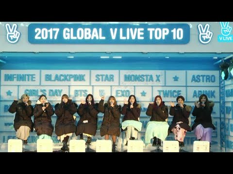 [ENGSUB]  Replay 2017 GLOBAL V LIVE TOP10 : TWICE / 170122