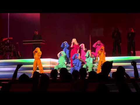 Kylie Minogue - Tension Tour, Melbourne, 21/2/25 Four songs