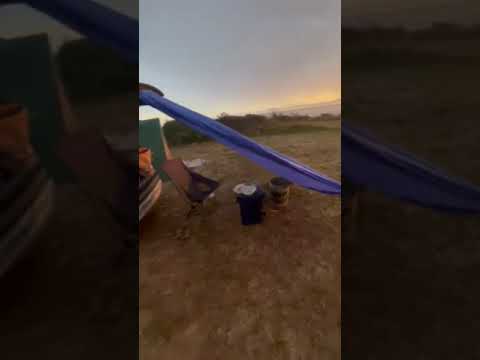 dinner and sunset