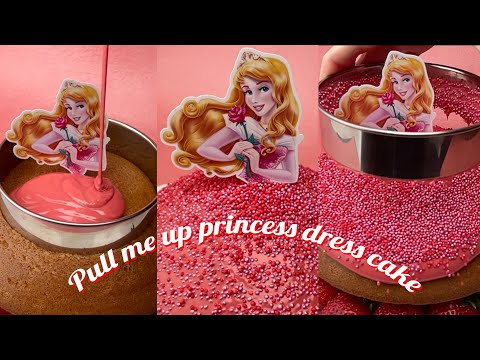 Pull me up princess cake - Tsunami Cake - Tiktok Foodiebeats Cake - Tsunami Doll cake