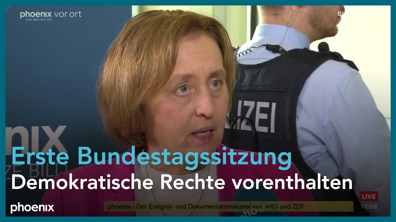 Beatrix von Storch zur ersten Bundestagssitzung der neuen Legislatur am 25.03.25
