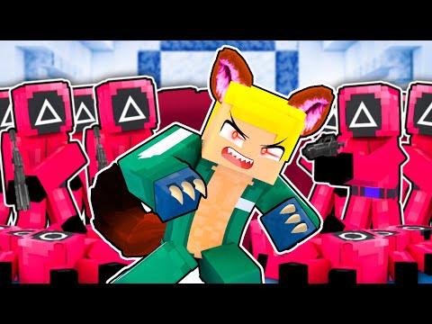 Sono l'UNICO LUPO MANNARO di SQUIDGAME 3 Su Minecraft!