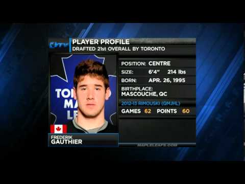 Ford Draft Central: Leafs Select Gauthier