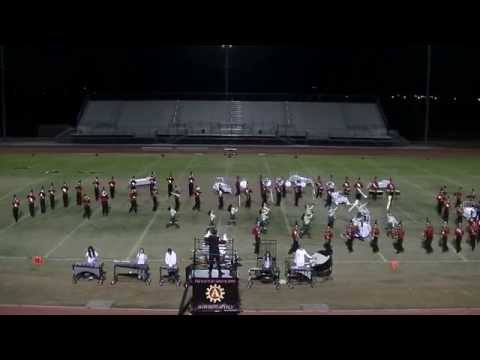 PDHS MARCHING AZTECS AT SHADOW HILLS HS 11/11/15
