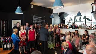 Blue Smoke  Jane McKinlay at Aro Cafe 2017