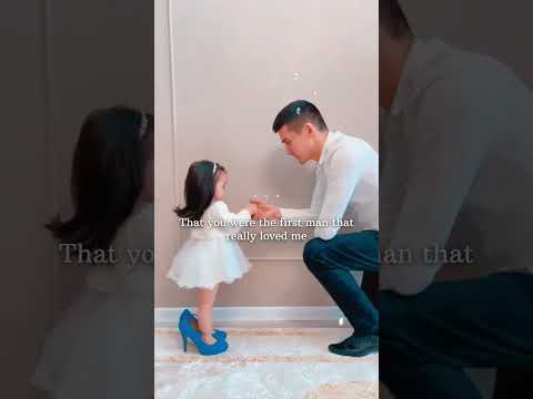 No one can love a girl more than her father 🤍#firstman