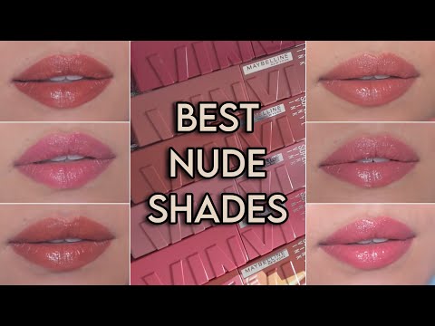Vinyl Ink Nude Shades that you need | Maybelline Superstay Vinyl Ink
