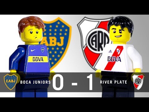 LEGO Boca Juniors 0 - 1 River Plate SUPERCLÁSICO 2017 / 2018