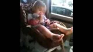 Baby Meggy rockin Van Halen