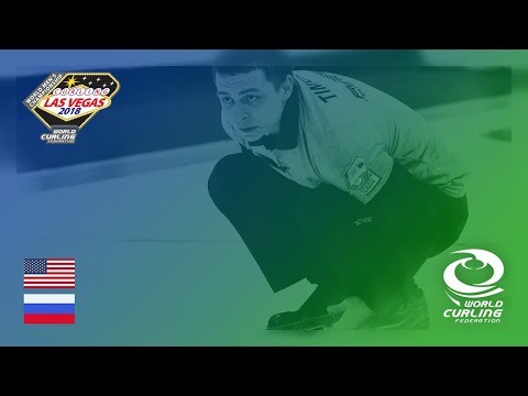 United States v Russia - Round-robin - 361º World Men's Curling Championship 2018