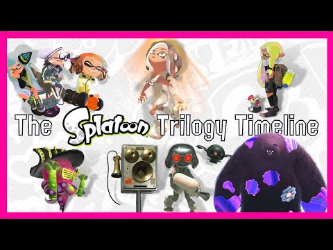 The Splatoon Trilogy Lore Timeline