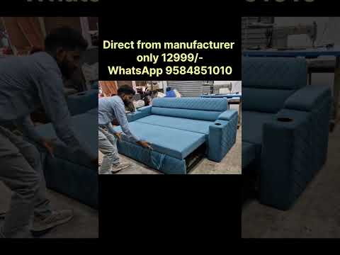 🔥ऐसा 6'x 6' Sofa Cum Bed नही देखा होगा - Amazing space Saver sofa Double Bed 2025 Sofa Bed