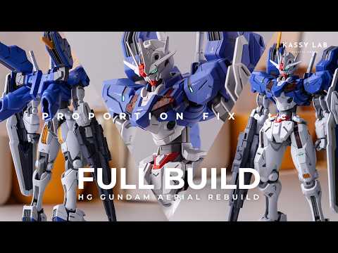 HG GUNDAM AERIAL REBUILD | FULL BUILD | Advanced Customization Guide
