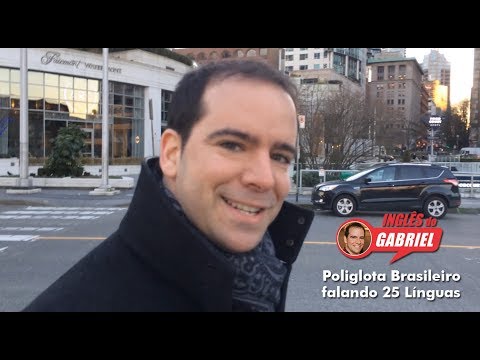 Incrível: Poliglota Brasileiro Falando em 25 Línguas (Gabriel Poliglota)