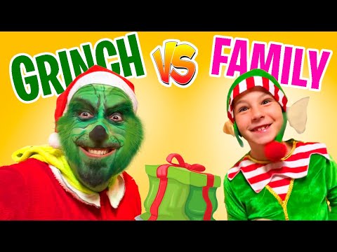 Decoramos nuestra CASA de NAVIDAD y GRINCH lo impide en el BLACK FRIDAY