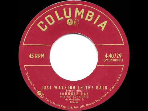 1956 HITS ARCHIVE: Just Walking In The Rain - Johnnie Ray (a #1 record)