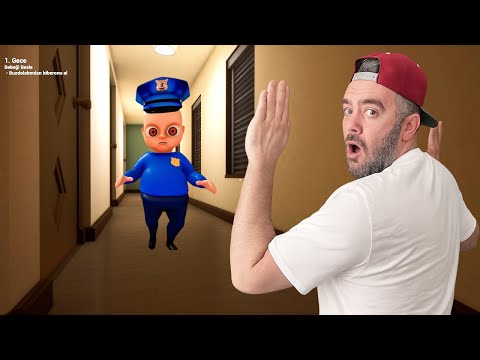 YARAMAZ BEBEK POLIS OLDU UYUMUYOR EVDEN KAÇTIM!