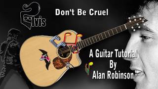 Don't Be Cruel - Elvis - Acoustic Guitar Lesson (easy-ish)