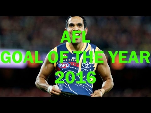AFL GOAL OF THE YEAR 2016 - Best Goals of the 2016 Home and Away AFL Season