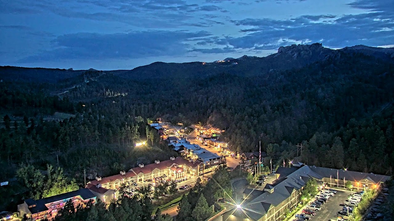 Live webcam view of Granito de Keystone en Black Hills