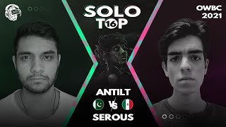 ANTILT vs SEROUS | Online World Beatbox Championship 2021 Solo Battle | Top 16
