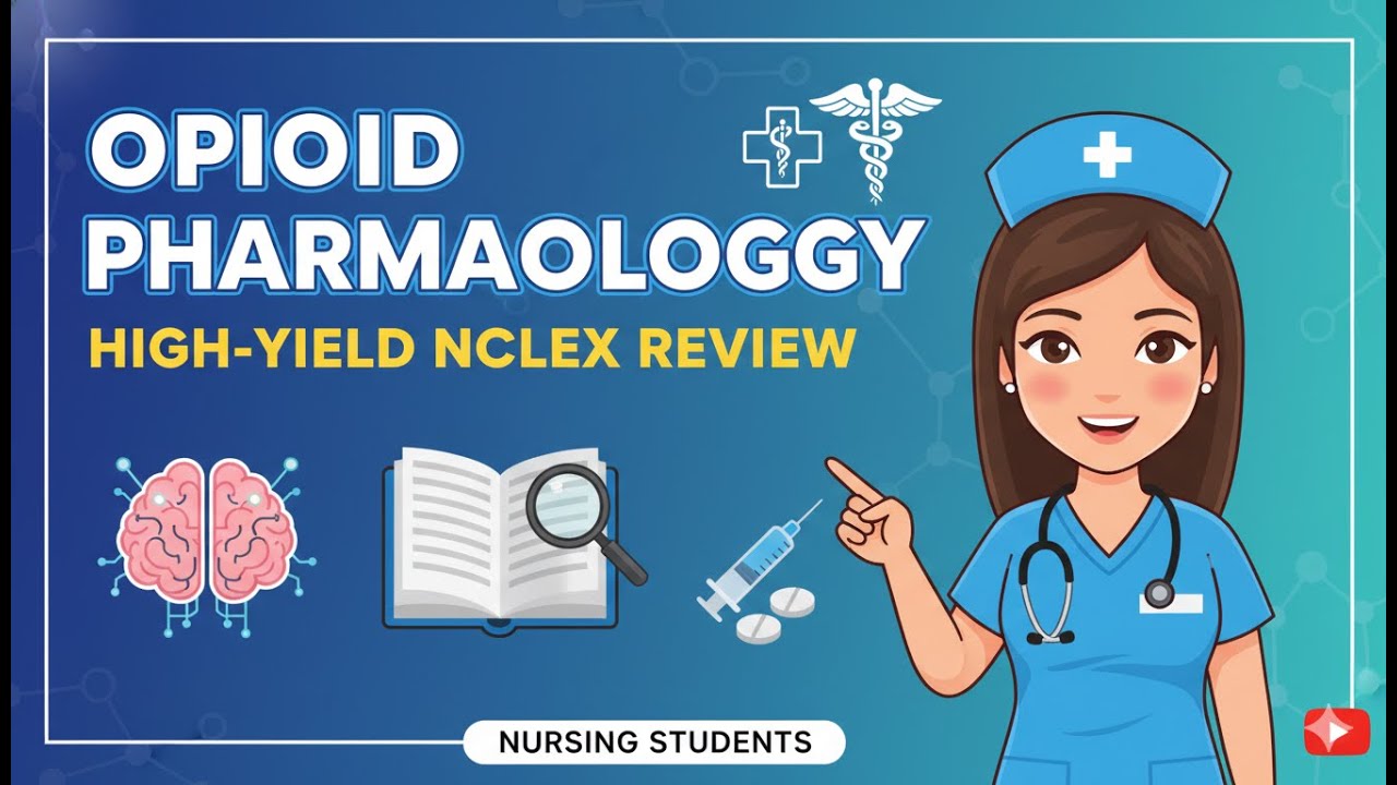 Opioid Pharmacology: High-Yield NCLEX Review