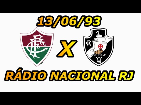 Fluminense 2 x 1 Vasco Carioca 93 Narração Julio Cesar Santana