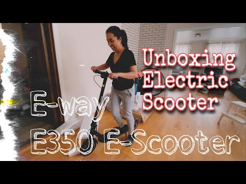 Unboxing Electric Scooter || E-way E-350 Electric Scooter