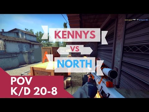 KennyS vs North POV | ESL pro league season 5 finals | Inferno