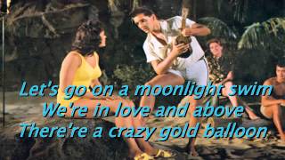 Moonlight Swim - Elvis Presley ( Cover with lyric  )