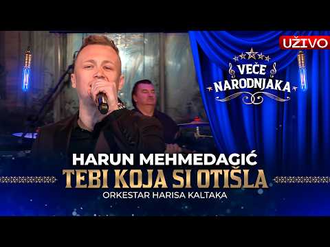 HARUN MEHMEDAGIC - TEBI KOJA SI OTISLA ( ORK. HARISA KALTAKA ) UZIVO | VECE NARODNJAKA