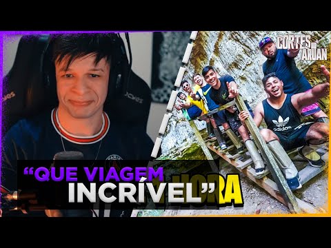 ARUAN REAGE A 1 HORA DE VLOG - VIAGEM MATO GROSSO COM MEUS AMIGOS (RENATO GARCIA) - Cortes do Aruan
