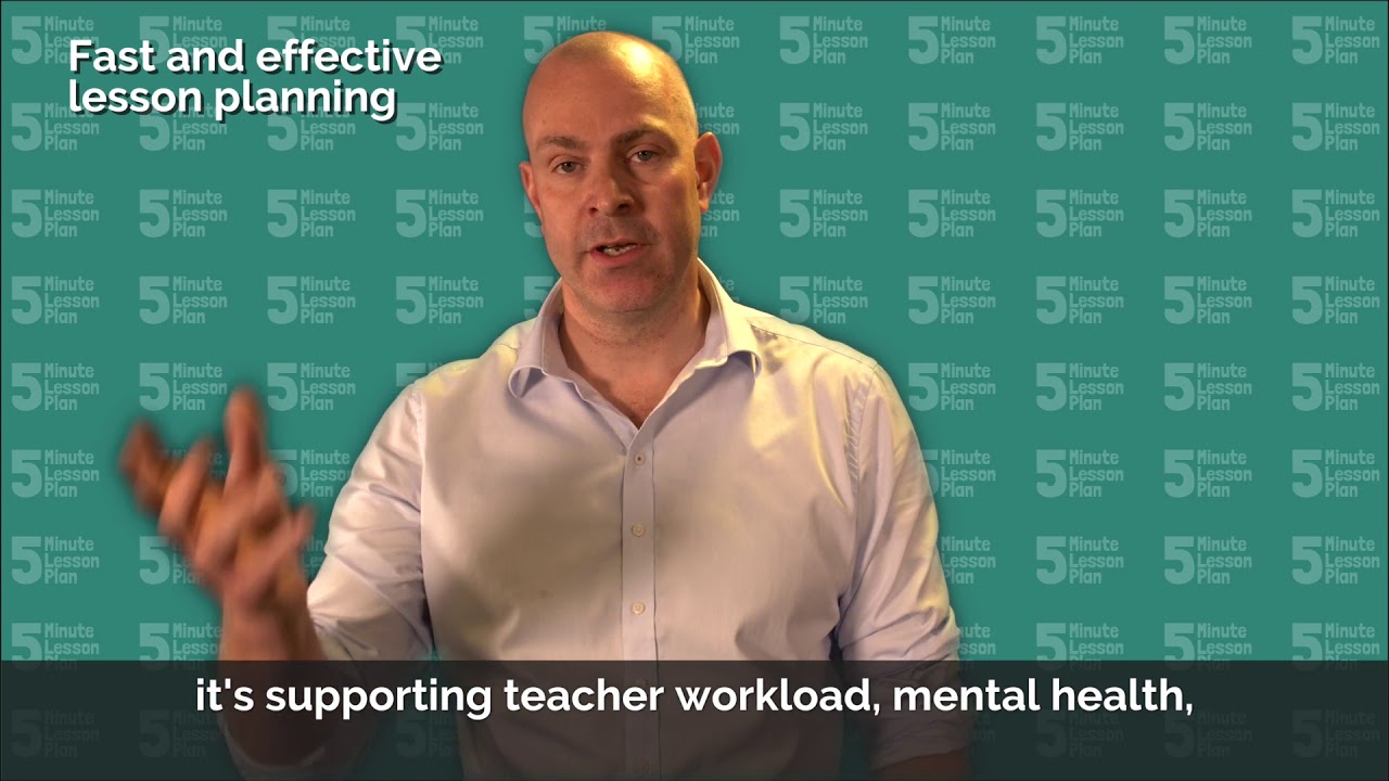 The 5 Minute Lesson Plan by @TeacherToolkit