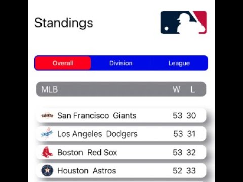 MLB App Video (July 2021 Challenge)
