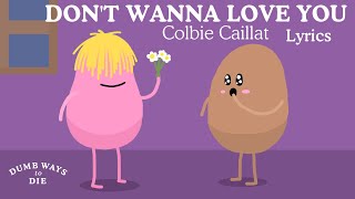 Dumb Ways to Die - Don&#39;t Wanna Love You (Sung by Colbie Caillat) (Lyrics)