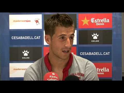 Roda de premsa de Fernando Llorente prèvia al Sabadell-Villarreal