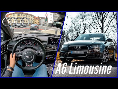 2016 Audi A6 [3.0 | 320HP] V6 Limousine - POV City Test Drive | Infotainment | Sound System