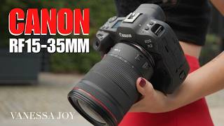 Video thumbnail for 🔥 Canon RF 15-35mm f2.8 L IS USM Lens Review – Is It Worth It? 📷🔥 by Vanessa Joy