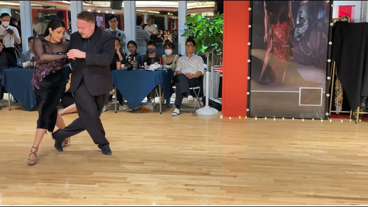 Video thumbnail for Maria Ines Bogado y Sergiy Podbolotnyy - 3 of 4, Jan 2023 Hong Kong, Peace & Love Grand Milonga