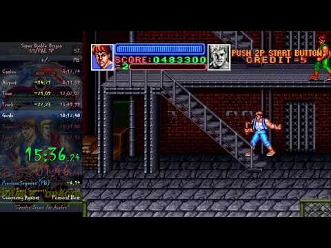 Super Double Dragon - USA/PAL 1P Speedrun in 27m 14s