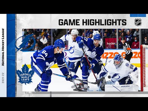 Lightning @ Maple Leafs 11/4/21 | NHL Highlights