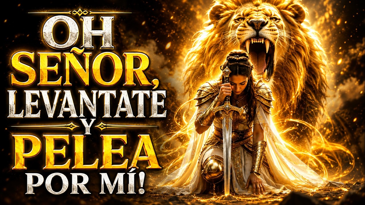 ¡LEVÁNTATE, OH SEÑOR, Y PELEA POR MÍ! 🙏 | Poderosa de adoración Hebrea de Guerra Espiritual 🔥