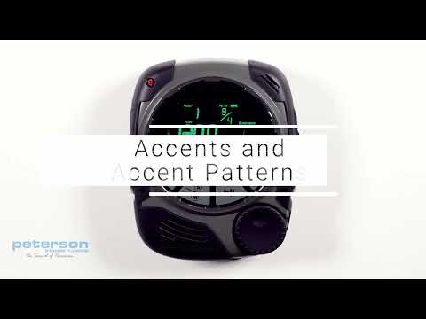 StroboPLUS HDC Metronome Video Instructional Manual - 7 Accents and Accent Patterns