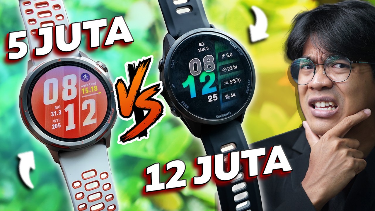 Real Running Watch, Harga Setengah Garmin 970, Fitur Lebih Lengkap!