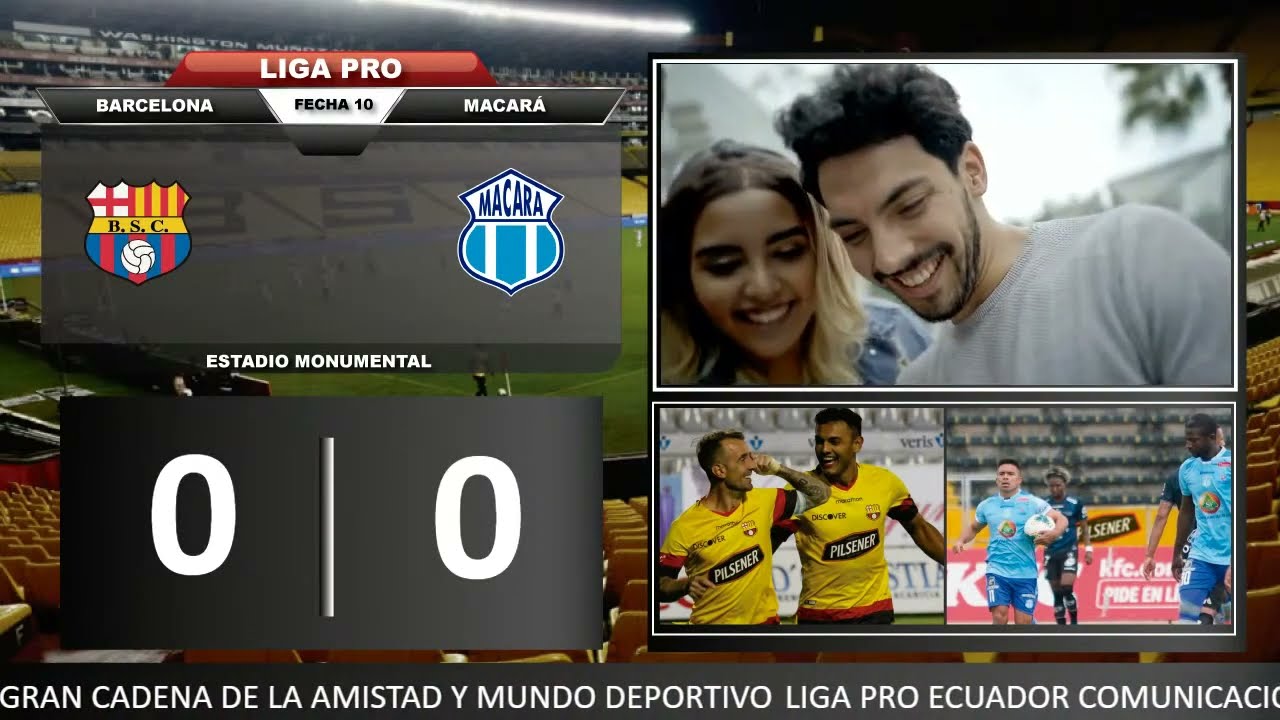 BARCELONA VS MACARÁ EN VIVO