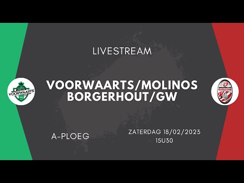🎥 LIVESTREAM| Voorwaarts/Molinos A - Borgerhout/GW A