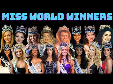 ALL Miss World Crowning Winners (1951-2022) - original footage