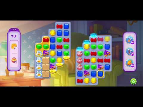 Homescapes Level 12519 夢幻家園 第12519關- No boosters