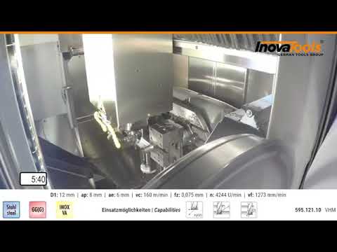 InovaTools / 595 121 10 / Solid carbide dynamic mill