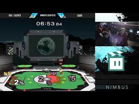 Nimbus #71 - RJN | Casper (Fox) VS Squid (Falco) - SSBM Winners Quarter-Final